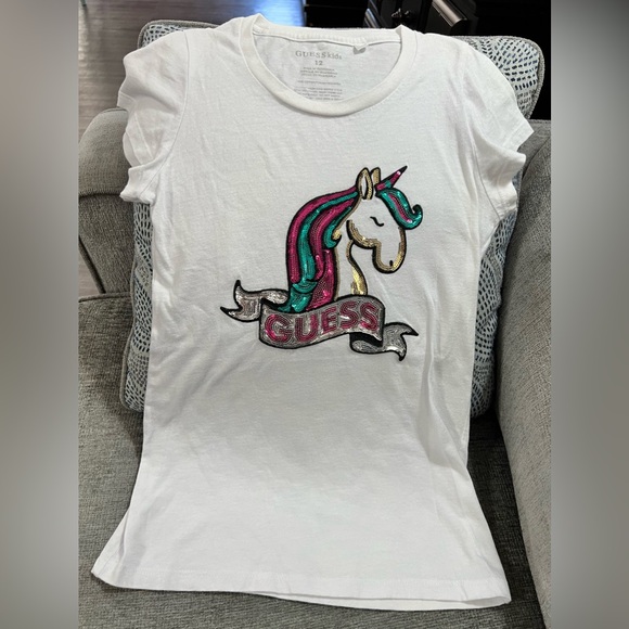 Guess Kids 4 tshirts size 12 - Picture 1 of 12